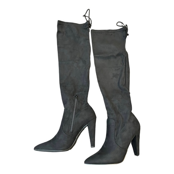 FRENCH CONNECTION JORDAN OVER-THE-KNEE BOOTS - Picture 13 of 14